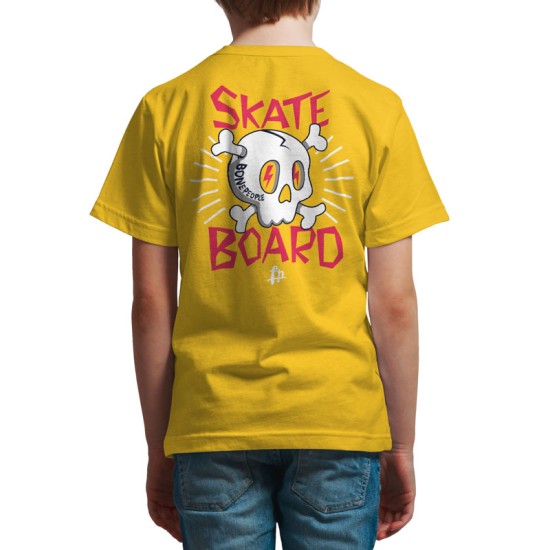 Skateboard Bone Peoiple Cartoon (Κοντομάνικο Παιδικό)