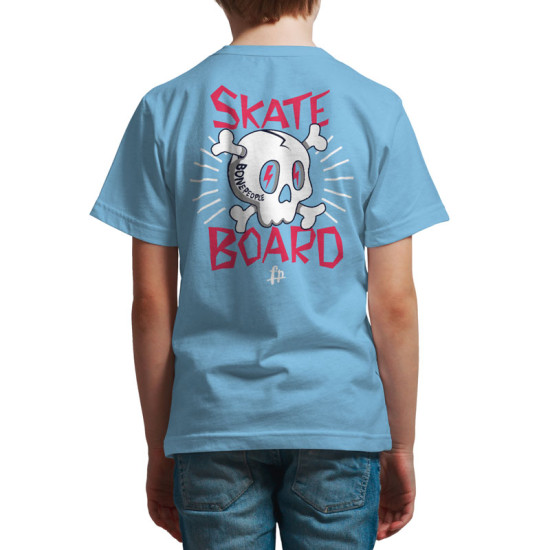 Skateboard Bone Peoiple Cartoon (Κοντομάνικο Παιδικό)