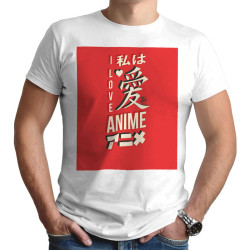 I Love Anime (Κοντομάνικο Ανδρικό / Unisex)