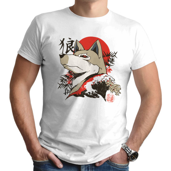 Japanese Wolf (Κοντομάνικο Ανδρικό / Unisex)