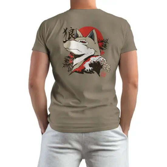 Japanese Wolf (Κοντομάνικο Ανδρικό / Unisex) Japanese Wolf (Κοντομάνικο Ανδρικό / Unisex)
