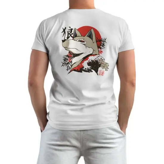 Japanese Wolf (Κοντομάνικο Ανδρικό / Unisex) Japanese Wolf (Κοντομάνικο Ανδρικό / Unisex)