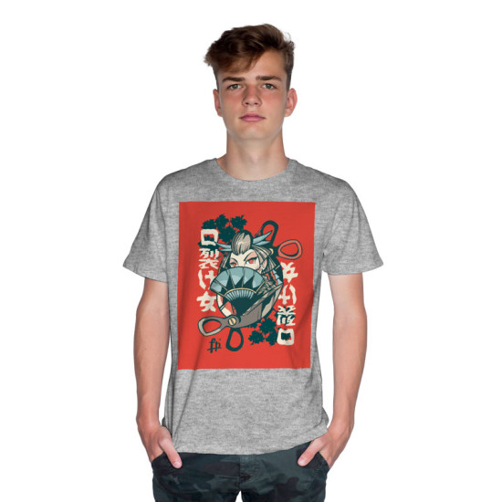 Kuchisake Onna Japan (Κοντομάνικο Ανδρικό / Unisex)