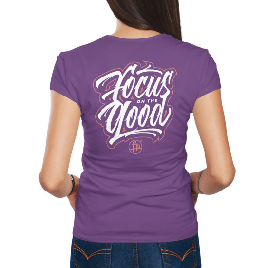 Focus on the good (Κοντομάνικο Γυναικείο)