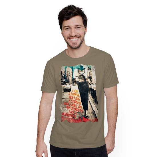 i am a loner - Vlad Isac  (Κοντομάνικο Ανδρικό / Unisex)
