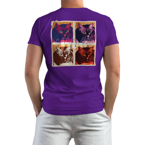 pop art cat - Vlad Isac (Κοντομάνικο Ανδρικό / Unisex)