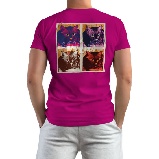 pop art cat - Vlad Isac (Κοντομάνικο Ανδρικό / Unisex)