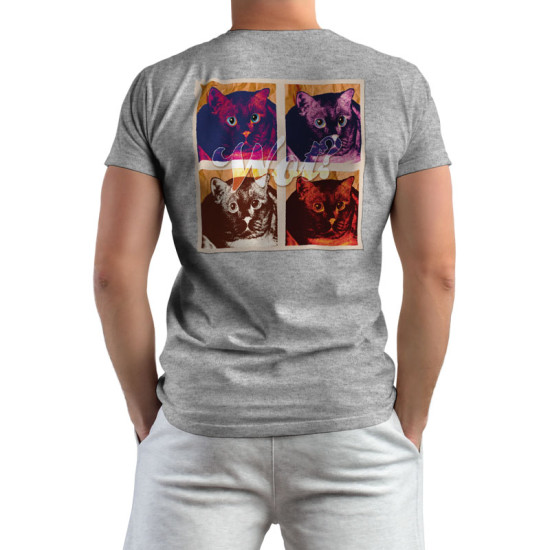 pop art cat - Vlad Isac (Κοντομάνικο Ανδρικό / Unisex)