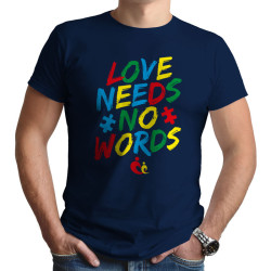 Love Needs No Words V1 - Κέντρο Παιδιού & Εφήβου (Κοντομάνικο Ανδρικό / Unisex) Love Needs No Words V1 - Κέντρο Παιδιού & Εφήβου (Κοντομάνικο Ανδρικό / Unisex)