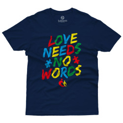 Love Needs No Words V1 - Κέντρο Παιδιού & Εφήβου (Κοντομάνικο Ανδρικό / Unisex) Love Needs No Words V1 - Κέντρο Παιδιού & Εφήβου (Κοντομάνικο Ανδρικό / Unisex)