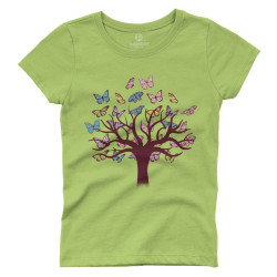 Butterflies tree (Κοντομάνικο Γυναικείο) Butterflies tree (Κοντομάνικο Γυναικείο)