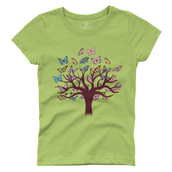 Butterflies tree (Κοντομάνικο Γυναικείο)