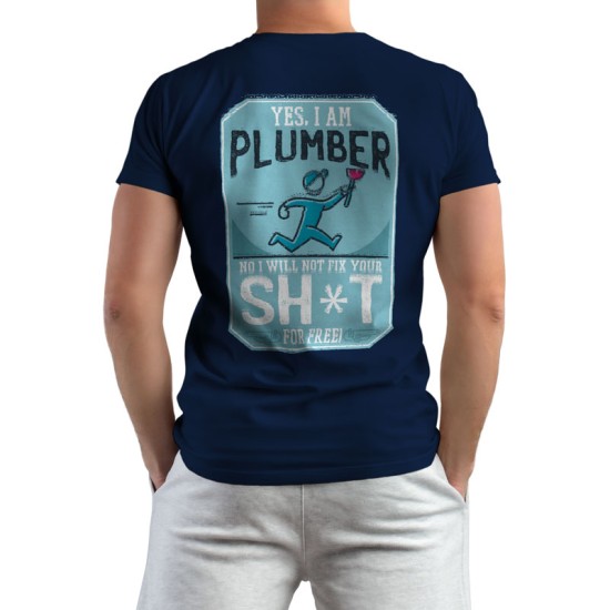 funny plumber (Κοντομάνικο Ανδρικό / Unisex)