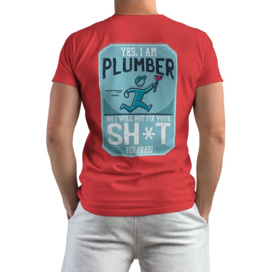funny plumber (Κοντομάνικο Ανδρικό / Unisex)