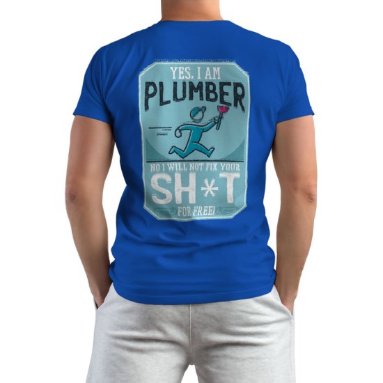 funny plumber (Κοντομάνικο Ανδρικό / Unisex)