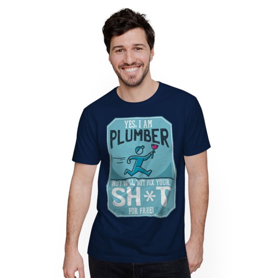 funny plumber (Κοντομάνικο Ανδρικό / Unisex)