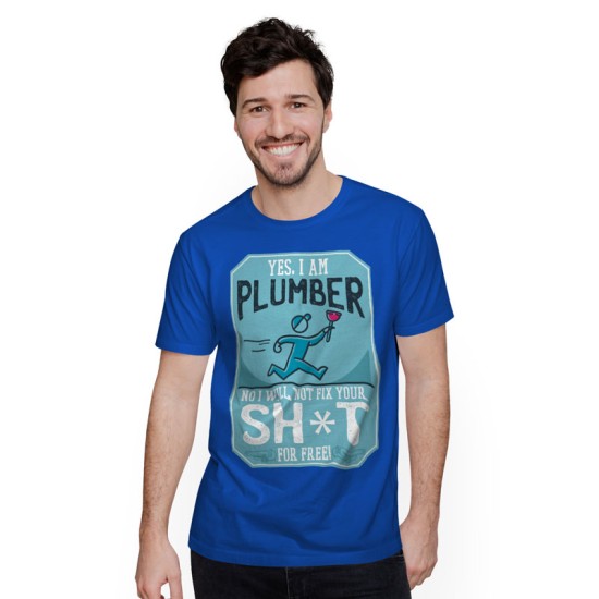 funny plumber (Κοντομάνικο Ανδρικό / Unisex)