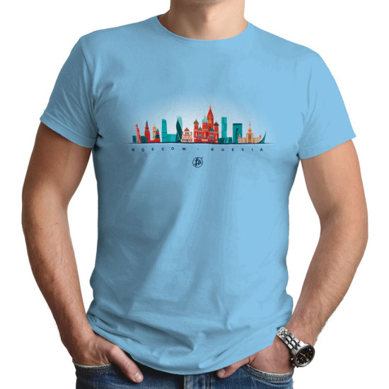 Moscow skyline (Κοντομάνικο Ανδρικό / Unisex)