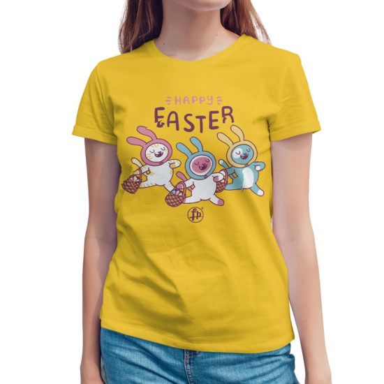 Easter Cats (Κοντομάνικο Γυναικείο)