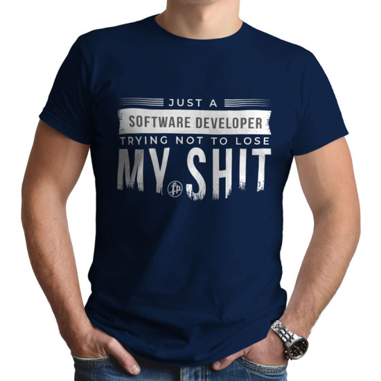 Just a software developer (Κοντομάνικο Ανδρικό / Unisex)