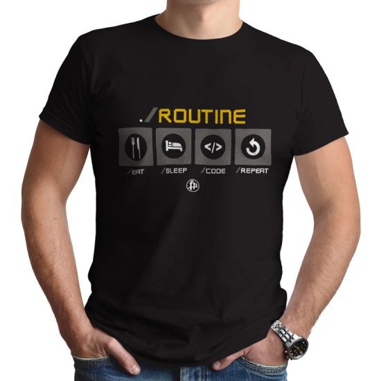 Programmer Routine (Κοντομάνικο Ανδρικό / Unisex)