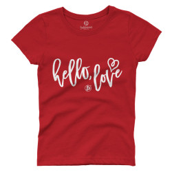Hello love (Κοντομάνικο Γυναικείο) Hello love (Κοντομάνικο Γυναικείο)