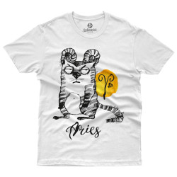 Αστείες Γάτες Ζώδια - Κριός (Κοντομάνικο Παιδικό) Αστείες Γάτες Ζώδια - Κριός (Κοντομάνικο Παιδικό)