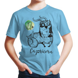 Αστείες Γάτες Ζώδια - Αιγόκερως (Κοντομάνικο Παιδικό)