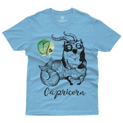 Αστείες Γάτες Ζώδια - Αιγόκερως (Κοντομάνικο Παιδικό)