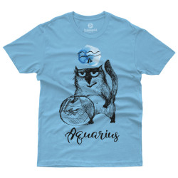 Αστείες Γάτες Ζώδια - Υδροχόος (Κοντομάνικο Παιδικό) Αστείες Γάτες Ζώδια - Υδροχόος (Κοντομάνικο Παιδικό)