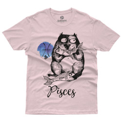 Αστείες Γάτες Ζώδια - Ιχθύς (Κοντομάνικο Παιδικό) Αστείες Γάτες Ζώδια - Ιχθύς (Κοντομάνικο Παιδικό)