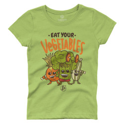 Eat your vegetables Vegan (Κοντομάνικο Γυναικείο) Eat your vegetables Vegan (Κοντομάνικο Γυναικείο)