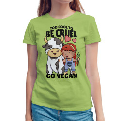 Go Vegan (Κοντομάνικο Γυναικείο) Go Vegan (Κοντομάνικο Γυναικείο)