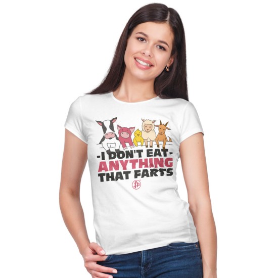 I dont eat anything that farts ( Κοντομάνικο Γυναικείο)