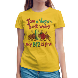 I am a vegan (Κοντομάνικο Γυναικείο) I am a vegan (Κοντομάνικο Γυναικείο)