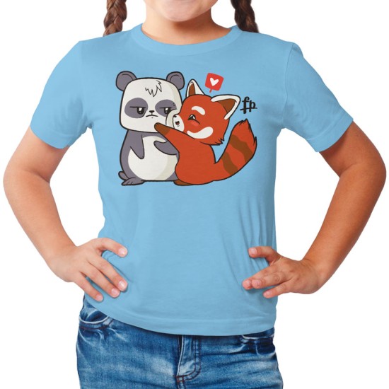 Panda Cartoon Love (Κοντομάνικο Παιδικό)