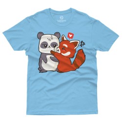 Panda Cartoon Love (Κοντομάνικο Παιδικό)