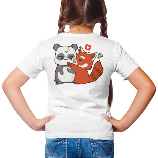 Panda Cartoon Love (Κοντομάνικο Παιδικό)
