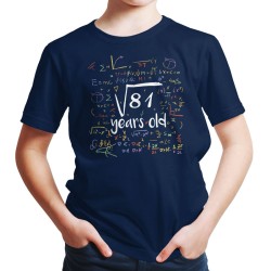 9 years old math birthday (Κοντομάνικο Παιδικό)