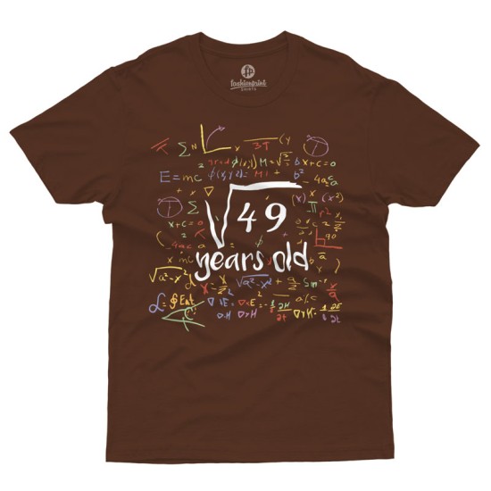 7 years old math birthday (Κοντομάνικο Παιδικό)