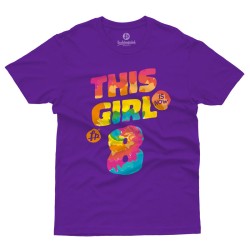 This girl is now 8 - Birthday t-shirt (Κοντομάνικο Παιδικό)