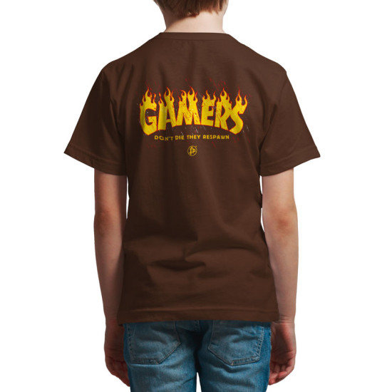 GAMERS DON'T DIE THEY RESPAWN (Κοντομάνικο Παιδικό)