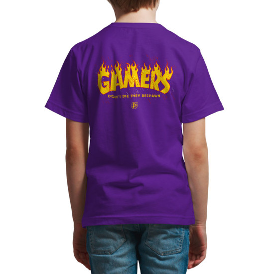 GAMERS DON'T DIE THEY RESPAWN (Κοντομάνικο Παιδικό)