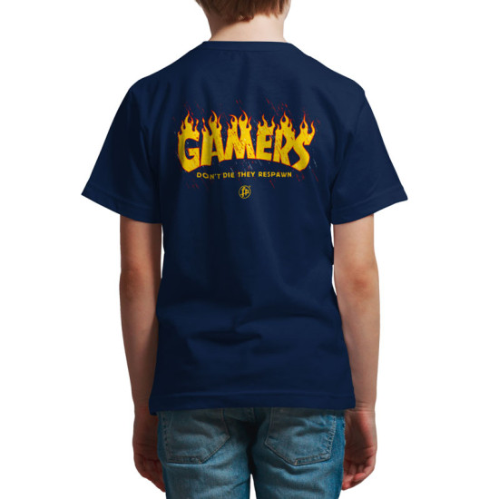 GAMERS DON'T DIE THEY RESPAWN (Κοντομάνικο Παιδικό)