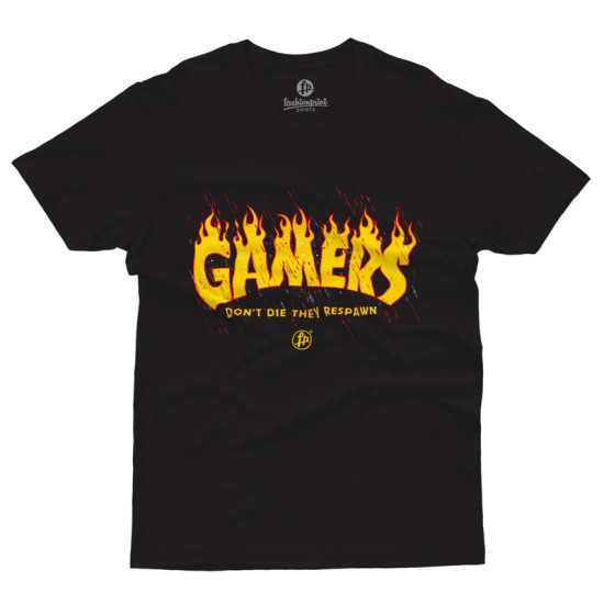 GAMERS DON'T DIE THEY RESPAWN (Κοντομάνικο Παιδικό)