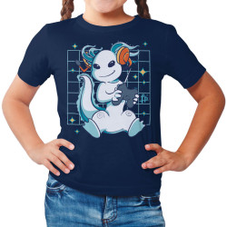 Axolotl playing video game (Κοντομάνικο Παιδικό) Axolotl playing video game (Κοντομάνικο Παιδικό)