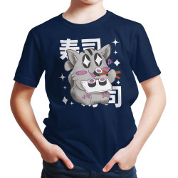 cat eating sushi (Κοντομάνικο Παιδικό)