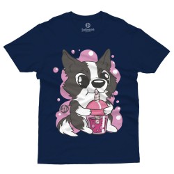 Collie dog bubble tea (Κοντομάνικο Παιδικό) Collie dog bubble tea (Κοντομάνικο Παιδικό)