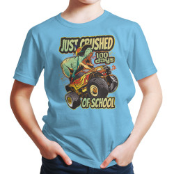 Dino monstertruck school (Κοντομάνικο Παιδικό)