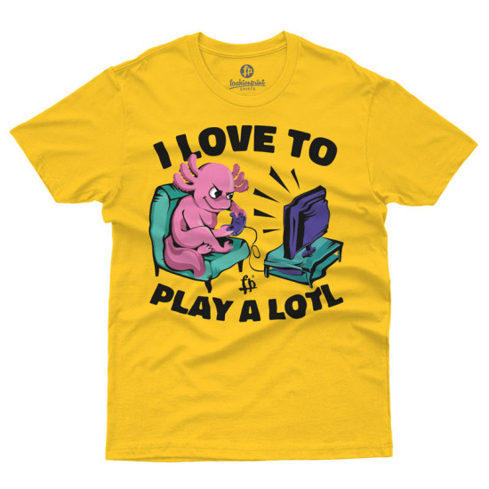 gamer axolotl couch tv (Κοντομάνικο Παιδικό) gamer axolotl couch tv (Κοντομάνικο Παιδικό)